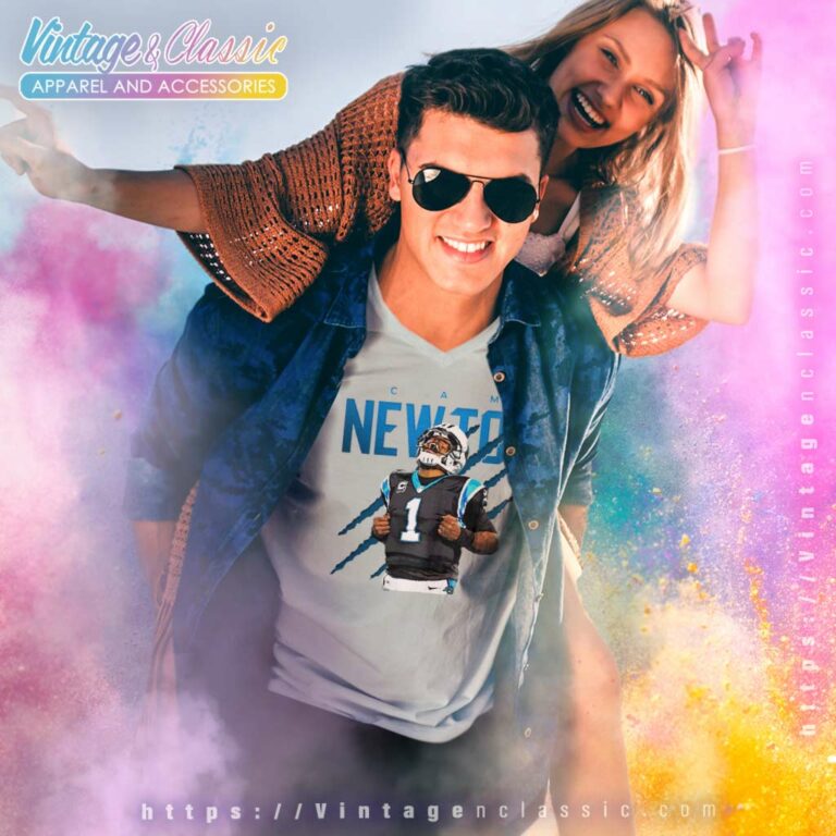 Cam Newton Carolina Panthers V Neck TShirt Cam Newton Carolina Panthers V Neck TShirt