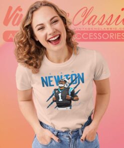 Cam Newton Carolina Panthers Women TShirt