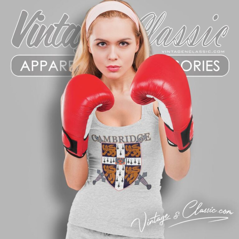 Cambridge University Logo Vintage Tank Top Racerback Cambridge University Logo Vintage Tank Top Racerback