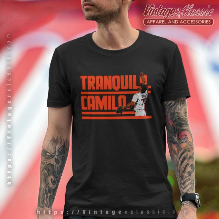 Camilo Doval San Francisco Giants T Shirt Camilo Doval San Francisco Giants T Shirt