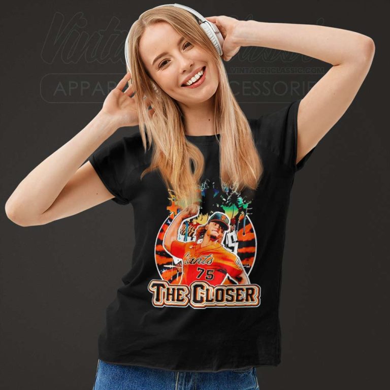 Camilo Doval San Francisco Giants The Closer Women TShirt Camilo Doval San Francisco Giants The Closer Women TShirt