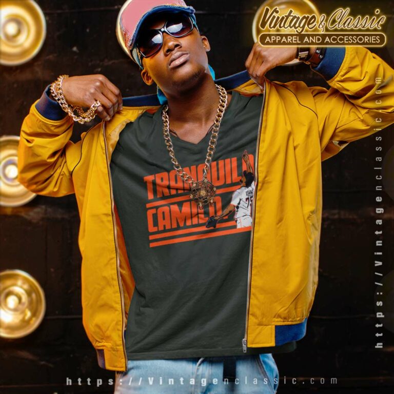 Camilo Doval San Francisco Giants V Neck TShirt Camilo Doval San Francisco Giants V Neck TShirt