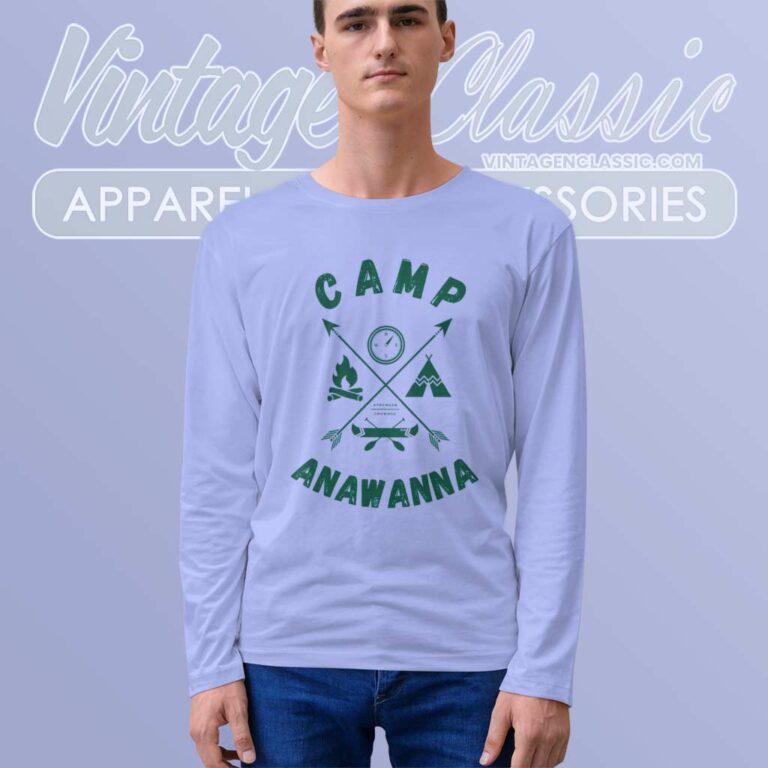 Camp Anawanna Logo Shirt Salute Your Shorts Long Sleeve Tee Camp Anawanna Logo Shirt Salute Your Shorts Long Sleeve Tee