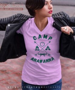 Camp Anawanna Logo Shirt Salute Your Shorts V Neck TShirt