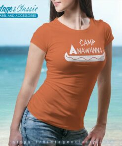 Camp Anawanna Shirt Logo Salute Your Shorts Women TShirt