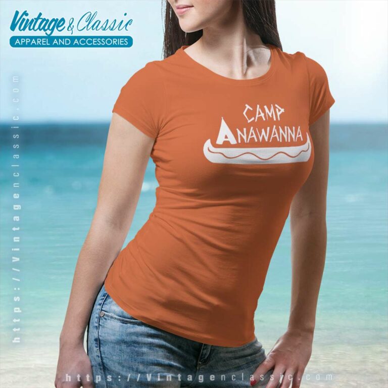 Camp Anawanna Shirt Logo Salute Your Shorts Women TShirt Camp Anawanna Shirt Logo Salute Your Shorts Women TShirt
