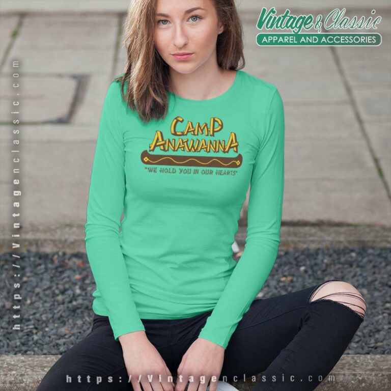 Camp Anawanna Shirt Salute Your Shorts Quote Long Sleeve Tee Camp Anawanna Shirt Salute Your Shorts Quote Long Sleeve Tee