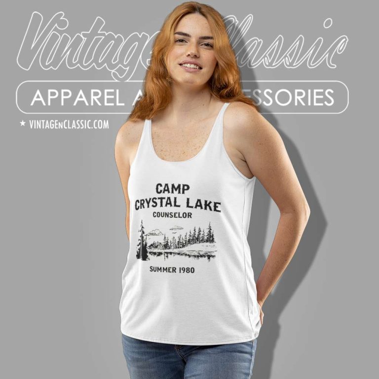 Camp Crystal Lake Shirt Friday The 13th Tank Top Racerback Camp Crystal Lake Shirt Friday The 13th Tank Top Racerback