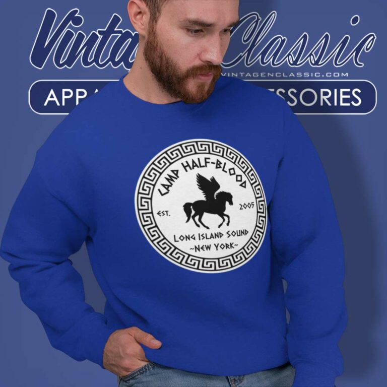 Camp Half Blood Die Cut Sweatshirt Camp Half Blood Die Cut Sweatshirt