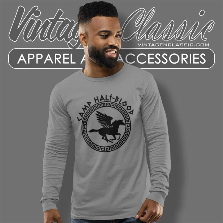 Camp Half Blood Shirt Percy Jackson Long Sleeve Tee Camp Half Blood Shirt Percy Jackson Long Sleeve Tee