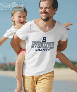 Campus Heritage Syracuse Orange V Neck TShirt