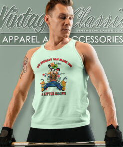 Can Make You A Little Goofy Christmas Ugly 1990s Disney World Tank Top Racerback