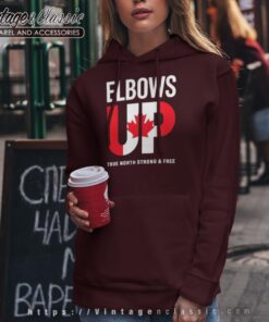 Canadian Strong Shirt Elbows Up Canada 2025 Tee Hoodie
