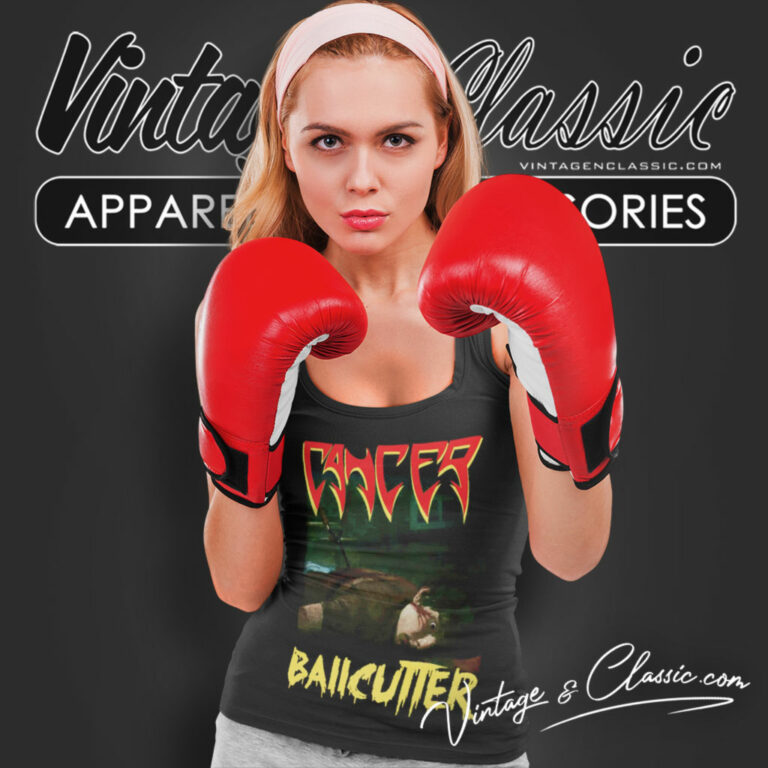 Cancer Ballcutter Tank Top Racerback Cancer Ballcutter Tank Top Racerback