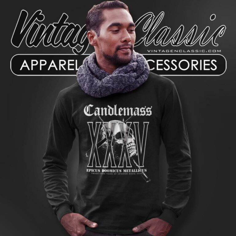 Candlemass 35 Years Epicus Long Sleeve Tee Candlemass 35 Years Epicus Long Sleeve Tee
