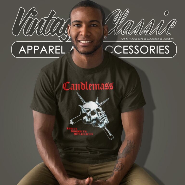 Candlemass Doomicus Metallicus T Shirt Candlemass Doomicus Metallicus T Shirt
