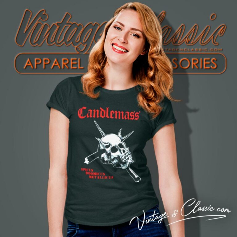 Candlemass Doomicus Metallicus Women T Shirt Candlemass Doomicus Metallicus Women T Shirt