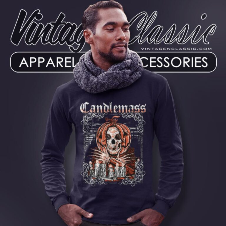 Candlemass Halloween Long Sleeve Tee Candlemass Halloween Long Sleeve Tee