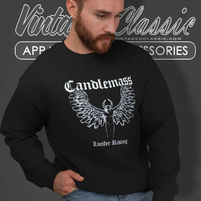 Candlemass Lucifer Rising Sweatshirt Candlemass Lucifer Rising Sweatshirt