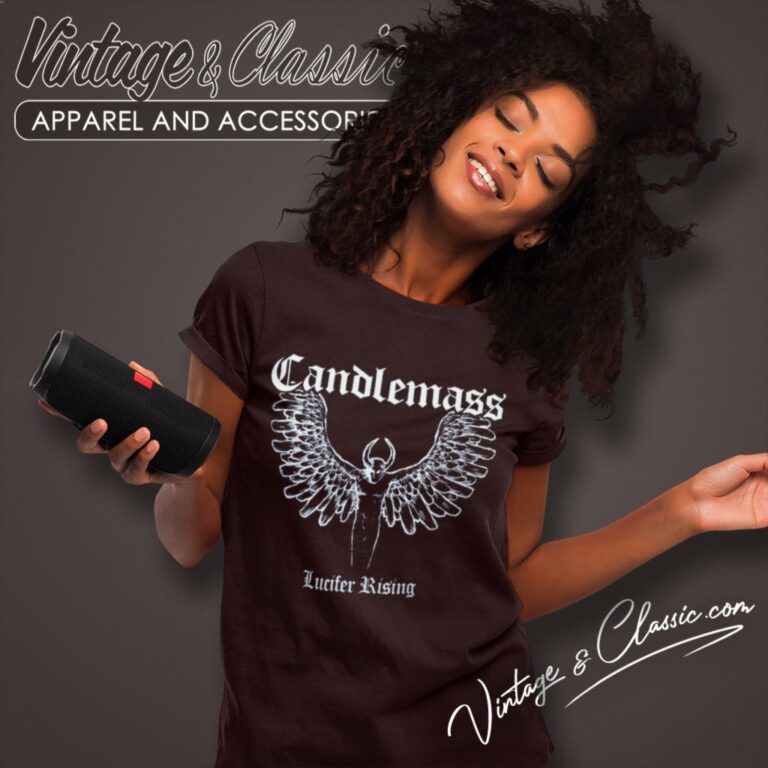 Candlemass Lucifer Rising Women T Shirt Candlemass Lucifer Rising Women T Shirt