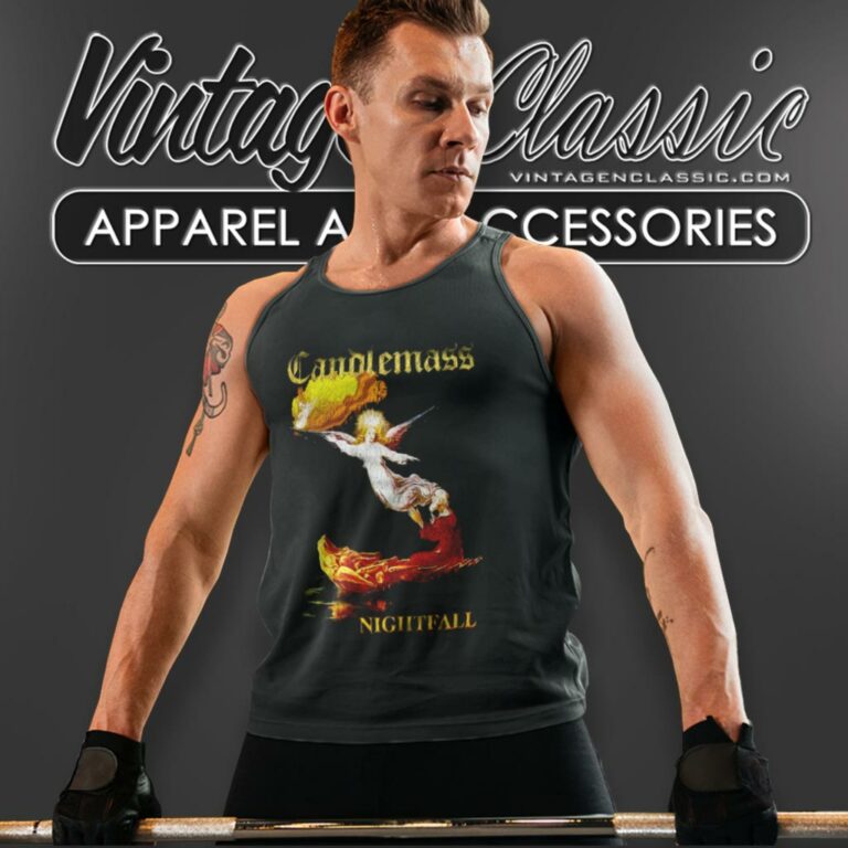Candlemass Nightfall Tank Top Racerback Candlemass Nightfall Tank Top Racerback