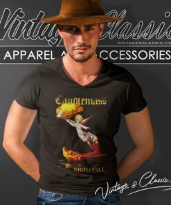 Candlemass Nightfall V Neck TShirt