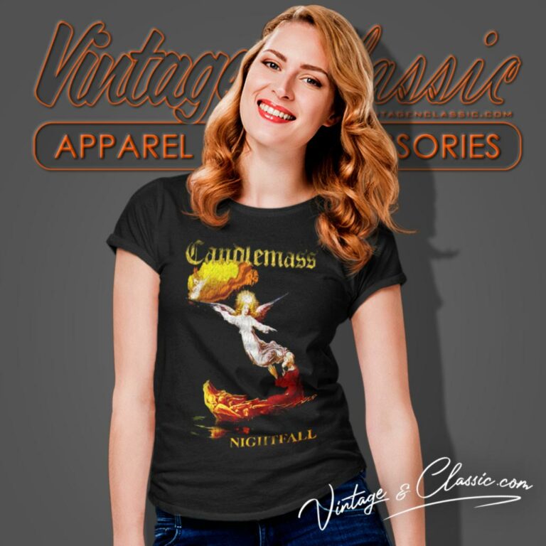 Candlemass Nightfall Women T Shirt Candlemass Nightfall Women T Shirt