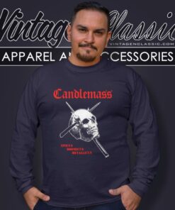 Candlemass Shirt Epicus Doomicus Metallicus Long Sleeve Tee