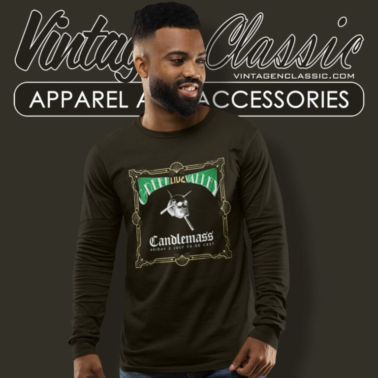 Candlemass Shirt Green Valley Live Long Sleeve Tee Candlemass Shirt Green Valley Live Long Sleeve Tee