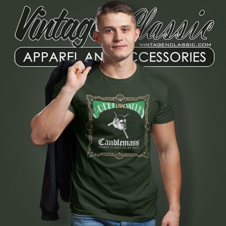 Candlemass Shirt Green Valley Live T Shirt Candlemass Shirt Green Valley Live T Shirt