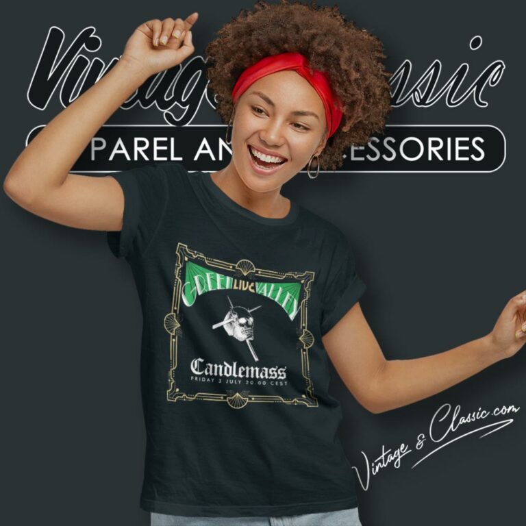 Candlemass Shirt Green Valley Live Women T Shirt Candlemass Shirt Green Valley Live Women T Shirt