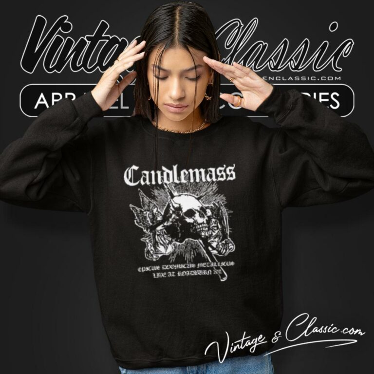 Candlemass Shirt Live At Roadburn Sweatshirt Candlemass Shirt Live At Roadburn Sweatshirt