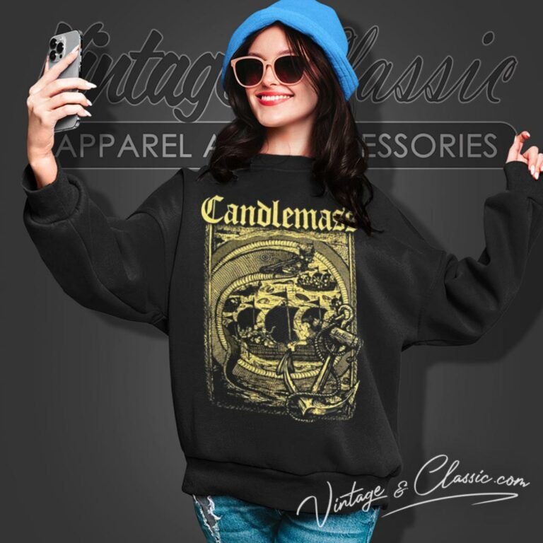Candlemass Shirt The Great Octopus Sweatshirt Candlemass Shirt The Great Octopus Sweatshirt