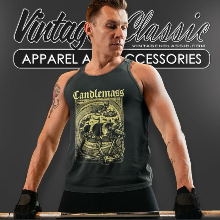 Candlemass Shirt The Great Octopus Tank Top Racerback Candlemass Shirt The Great Octopus Tank Top Racerback