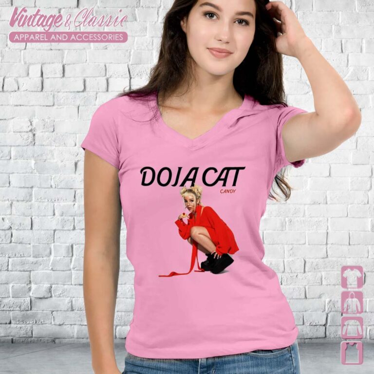 Candy Single Doja Cat Vneck Candy Single Doja Cat Vneck