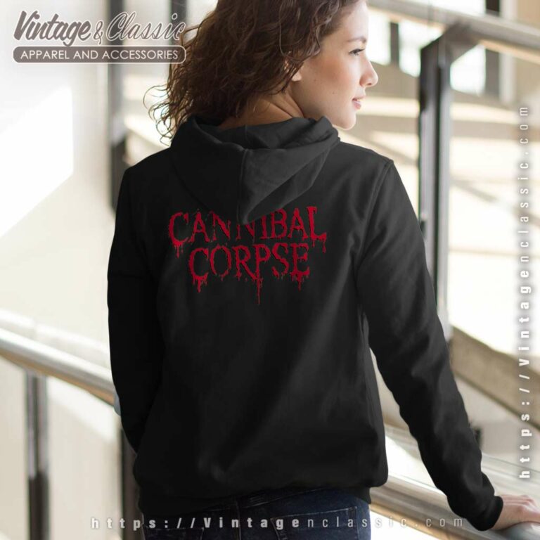 Cannibal Corpse Backside Women Hoodie Cannibal Corpse Backside Women Hoodie