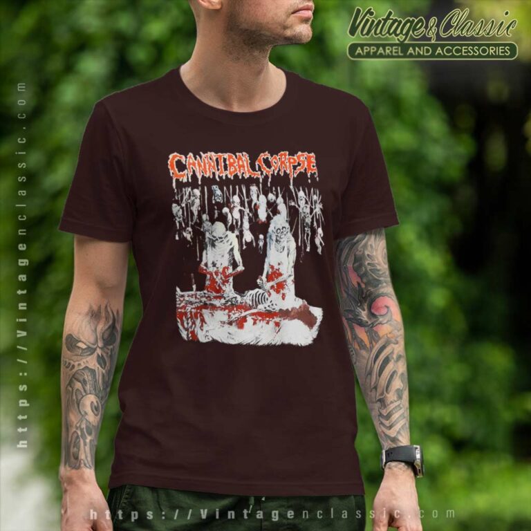 Cannibal Corpse Butchered At Birth T Shirt Cannibal Corpse Butchered At Birth T Shirt
