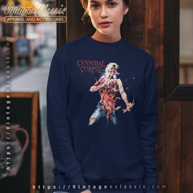 Cannibal Corpse Eaten Back To Life Sweatshirt Cannibal Corpse Eaten Back To Life Sweatshirt