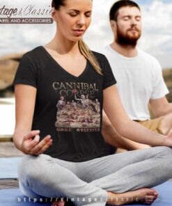 Cannibal Corpse Gore Obsessed Shirt 6 Cannibal Corpse Gore Obsessed V Neck TShirt