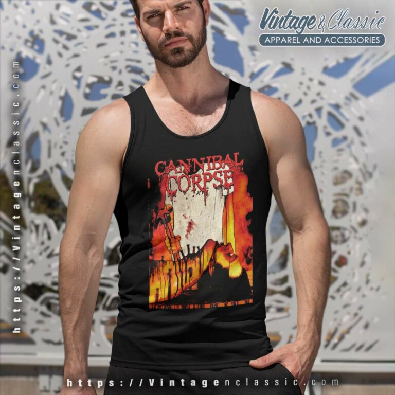 Cannibal Corpse Monolith Of Death Tank Top Racerback Cannibal Corpse Monolith Of Death Tank Top Racerback