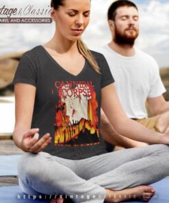 Cannibal Corpse Monolith Of Death V Neck TShirt