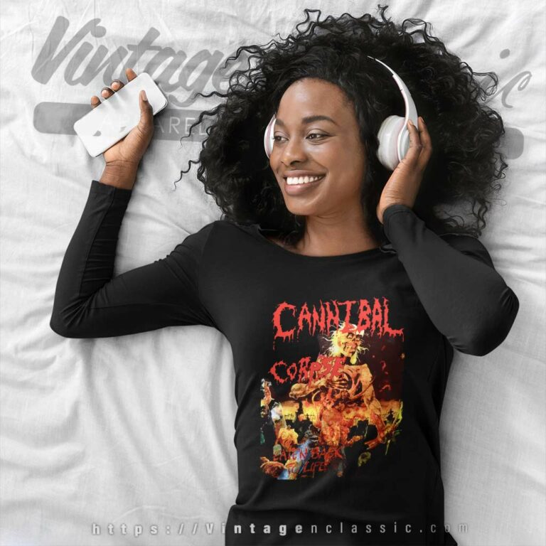 Cannibal Corpse Shirt Eaten Back To Life Long Sleeve Tee Cannibal Corpse Shirt Eaten Back To Life Long Sleeve Tee