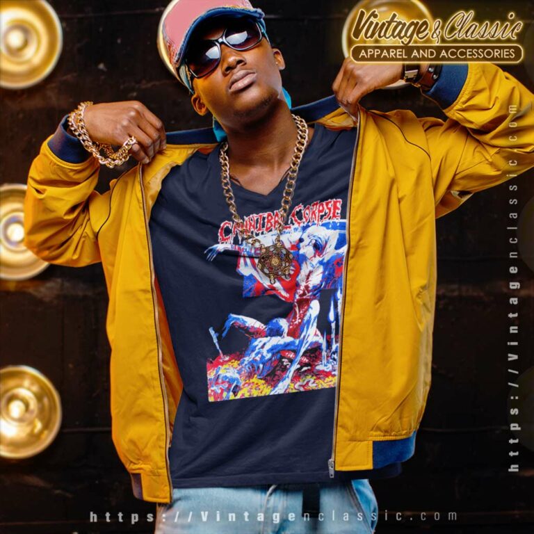 Cannibal Corpse Shirt Tomb Of The Mutilated V Neck TShirt Cannibal Corpse Shirt Tomb Of The Mutilated V Neck TShirt