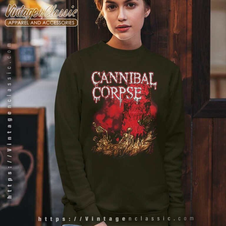 Cannibal Corpse Skeletons Sweatshirt Cannibal Corpse Skeletons Sweatshirt