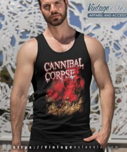 Cannibal Corpse Skeletons Tank Top Racerback