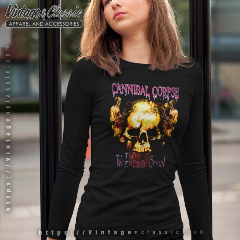 Cannibal Corpse The Wretched Spawn Long Sleeve Tee Cannibal Corpse The Wretched Spawn Long Sleeve Tee