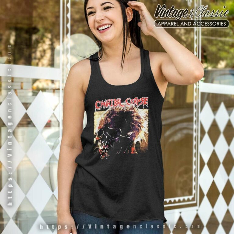 Cannibal Corpse Tour 1993 Tank Top Racerback Cannibal Corpse Tour 1993 Tank Top Racerback