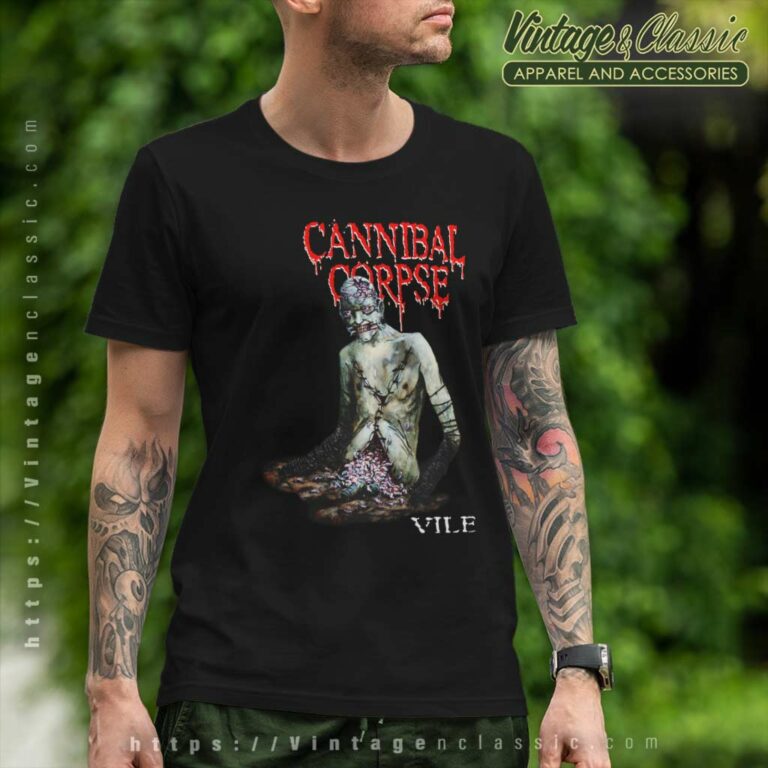 Cannibal Corpse Vile T Shirt Cannibal Corpse Vile T Shirt