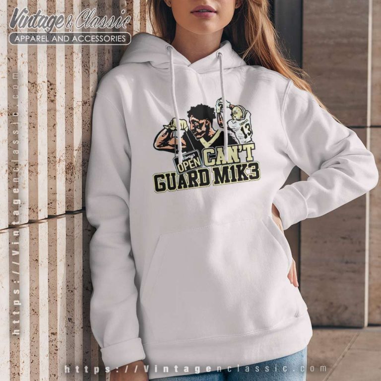 Cant Guard M1k3 Michael Thomas Saints New Orleans Saints Logo Hoodie Cant Guard M1k3 Michael Thomas Saints New Orleans Saints Logo Hoodie
