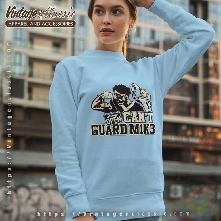 Cant Guard M1k3 Michael Thomas Saints New Orleans Saints Logo Sweatshirt Cant Guard M1k3 Michael Thomas Saints New Orleans Saints Logo Sweatshirt